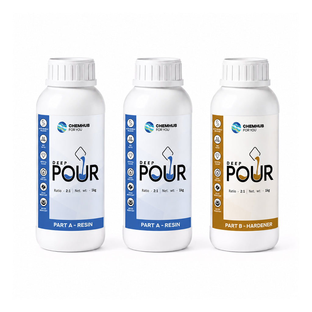 Chemhub4You Deep Pour Epoxy Resin 3kg (2:1)