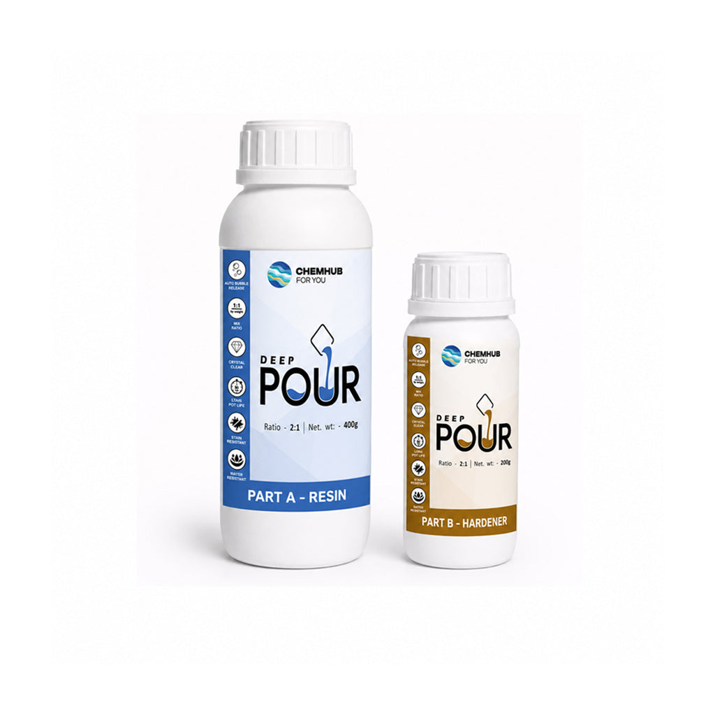 Chemhub4You Deep Pour Epoxy Resin 600gm (2:1)